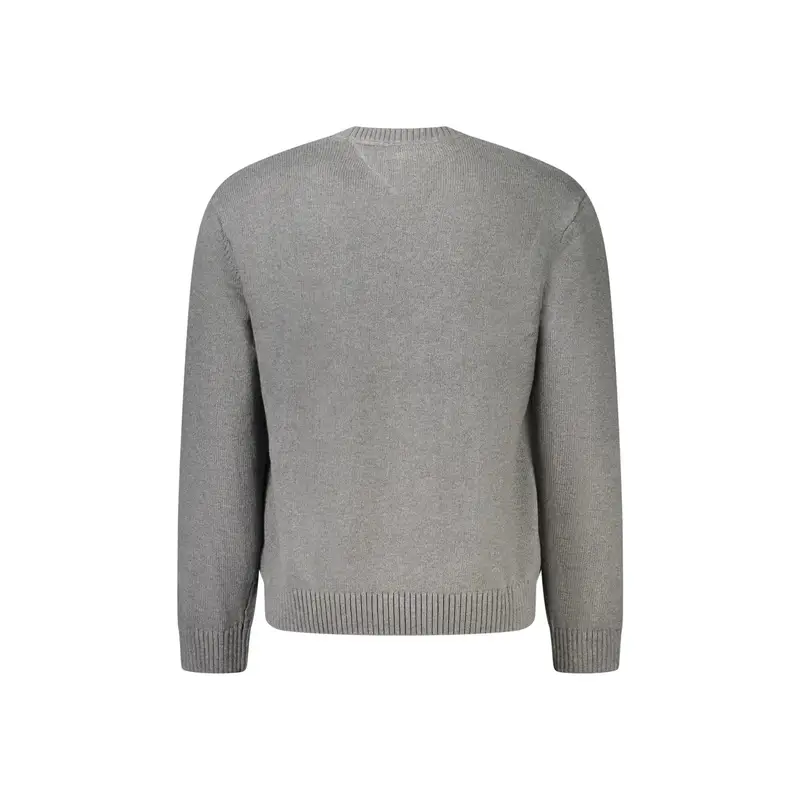 Tommy Hilfiger Maglia Uomo Grigia con Ricamo Logo miniatura 2