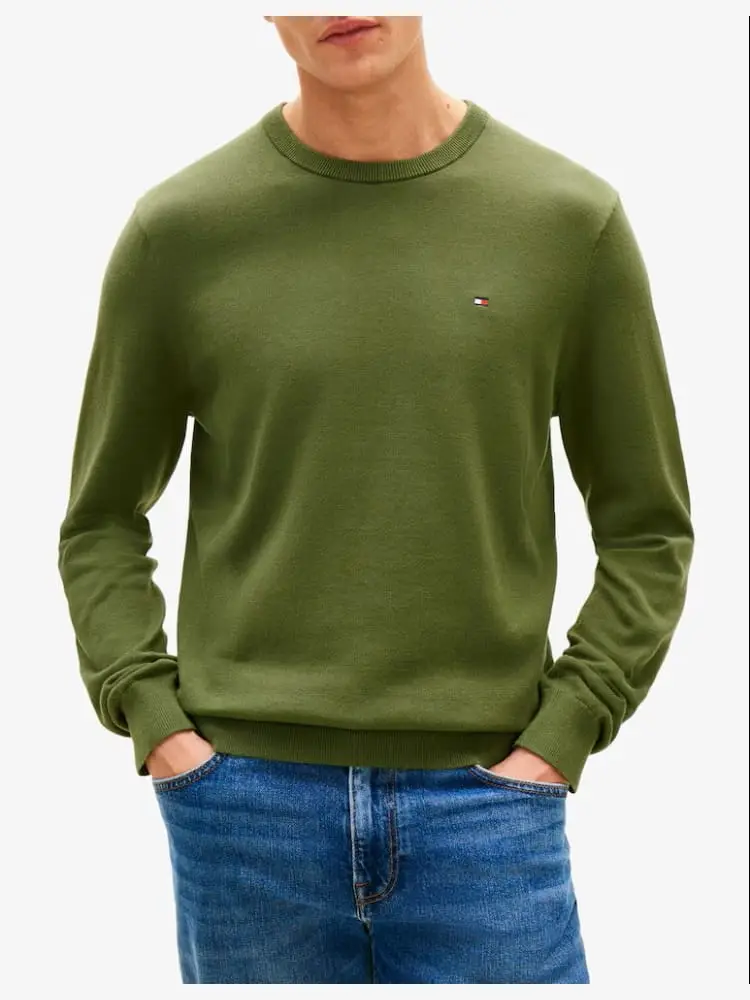 maglia verde uomo mini logo