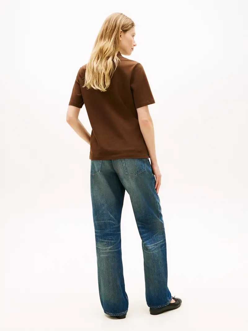 Maglietta 1985 blu scuro / marrone / rosso / bianco miniatura 3