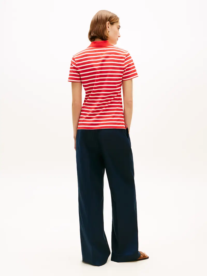 Maglietta 1985 rosso arancione / bianco miniatura 2