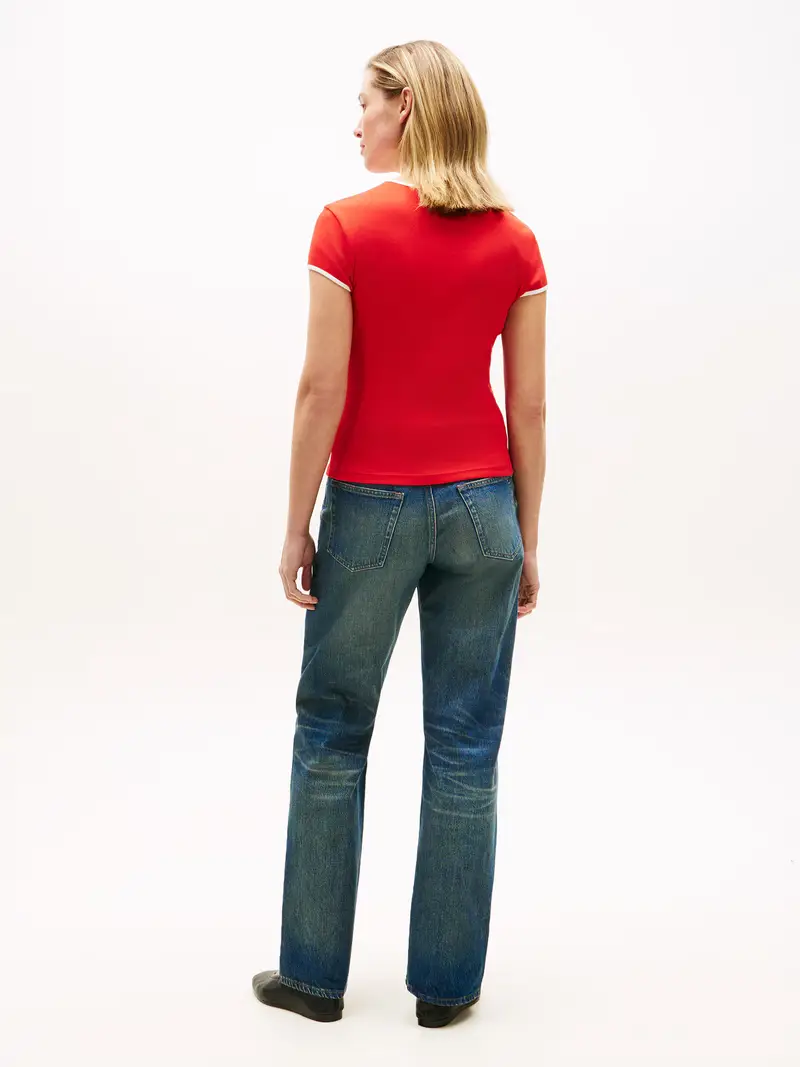 Maglietta aragosta / bianco miniatura 3