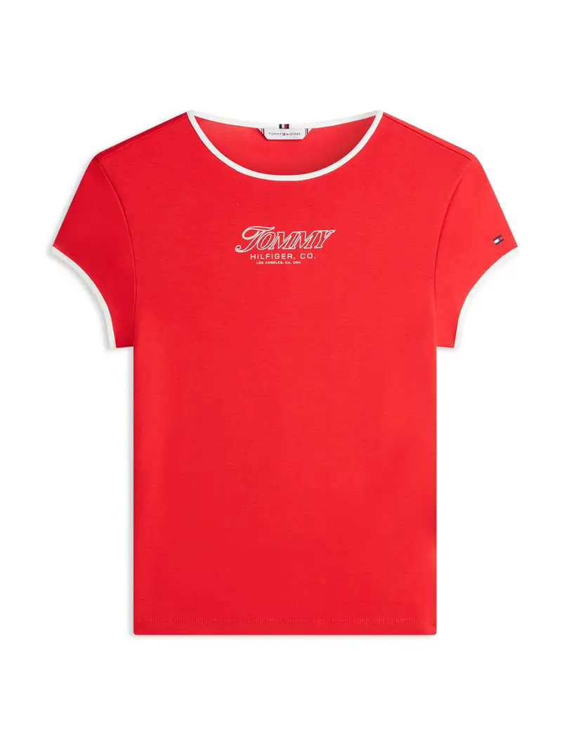 Maglietta aragosta / bianco