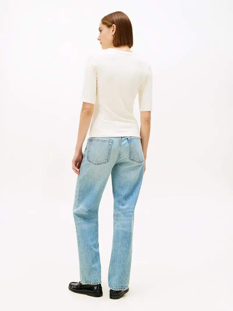 Maglietta bianco lana miniatura 3