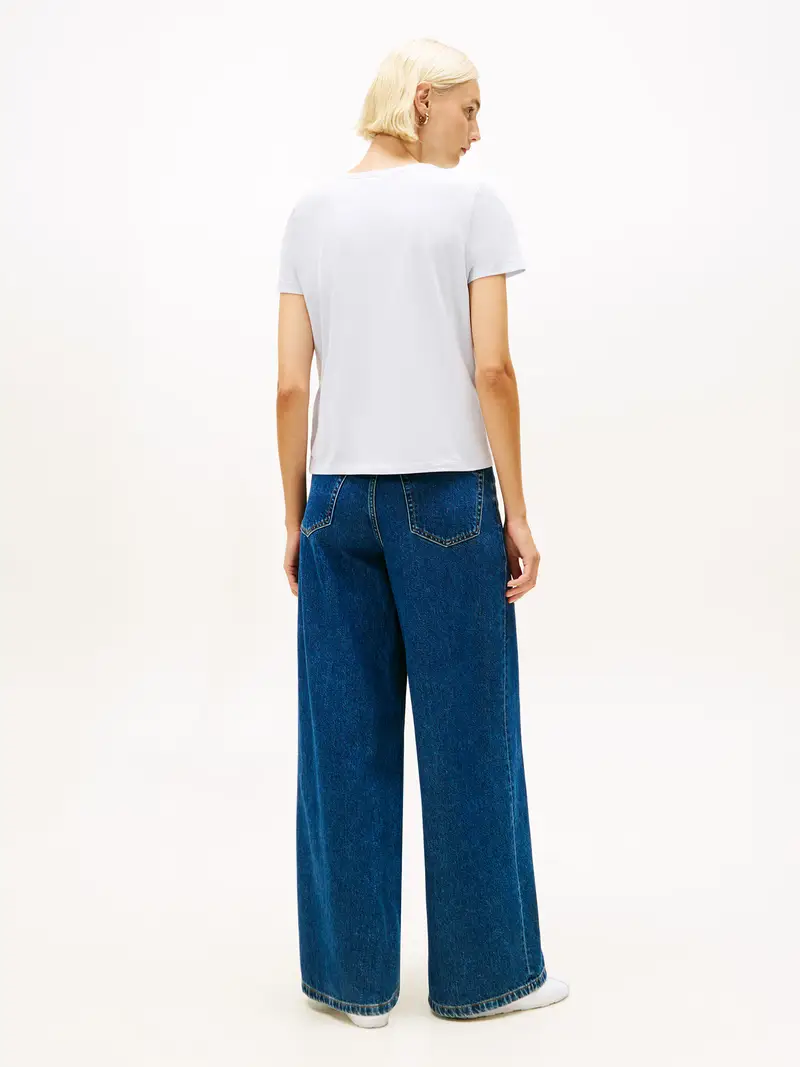 Maglietta blu pastello miniatura 3