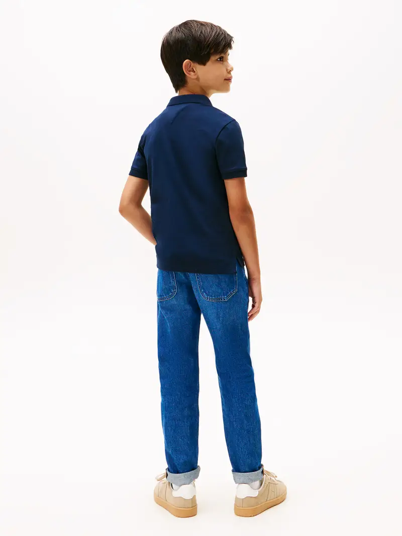 Maglietta blu scuro miniatura 3