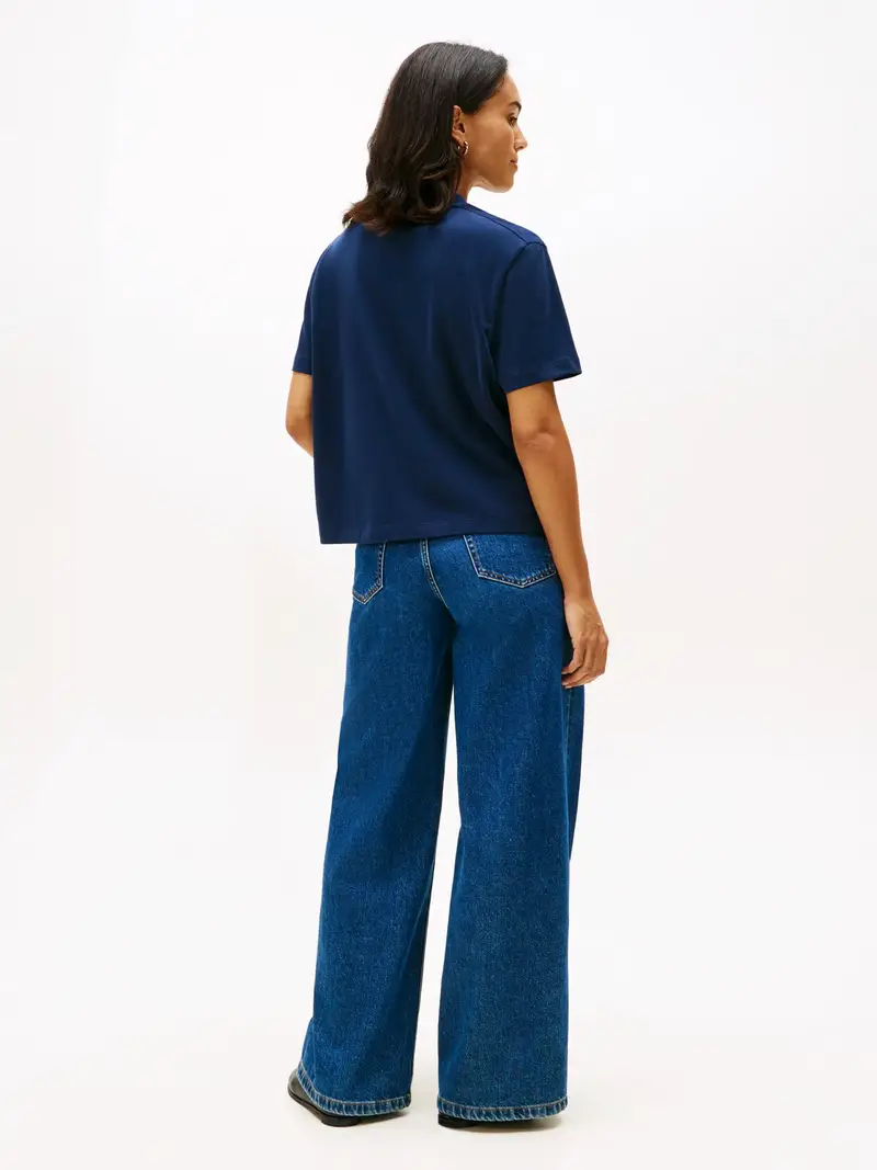 Maglietta 'CLASSIC' navy / rosso acceso / bianco miniatura 3