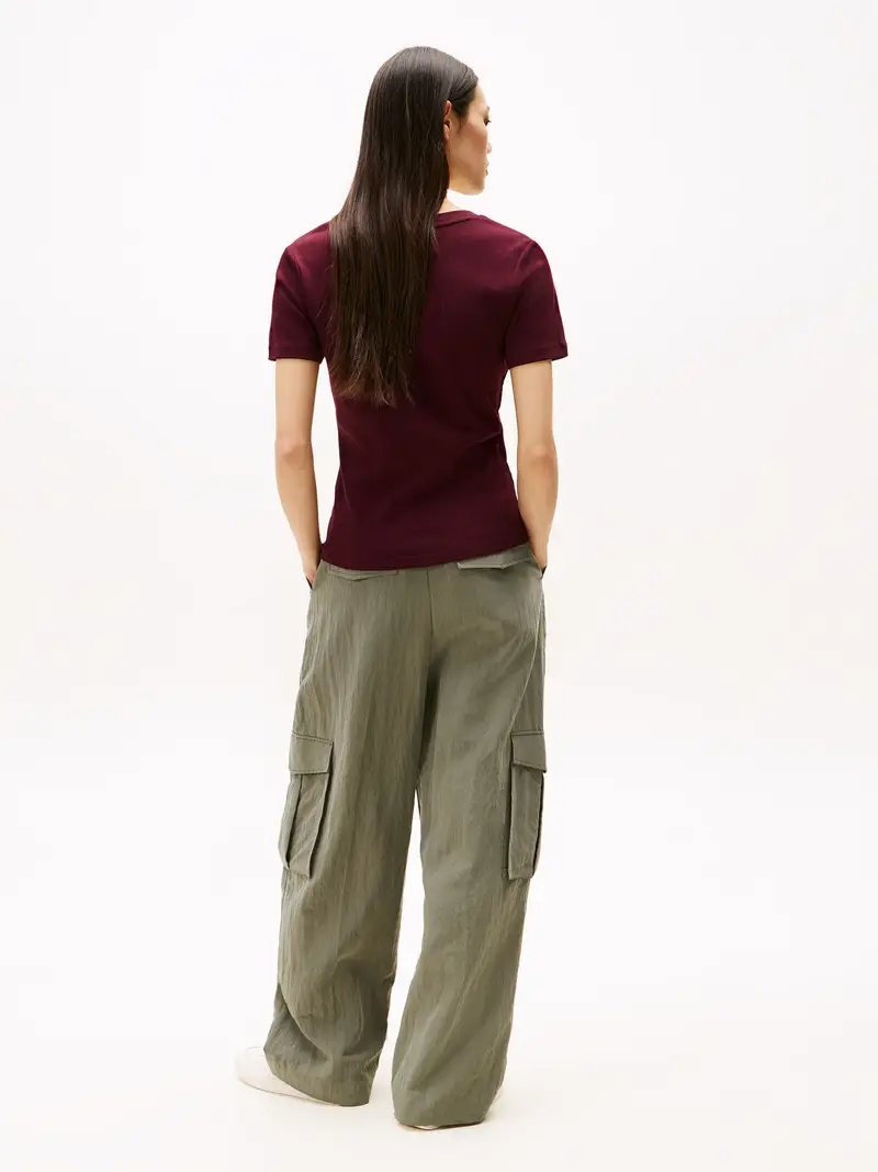 Maglietta 'Cody' borgogna miniatura 3