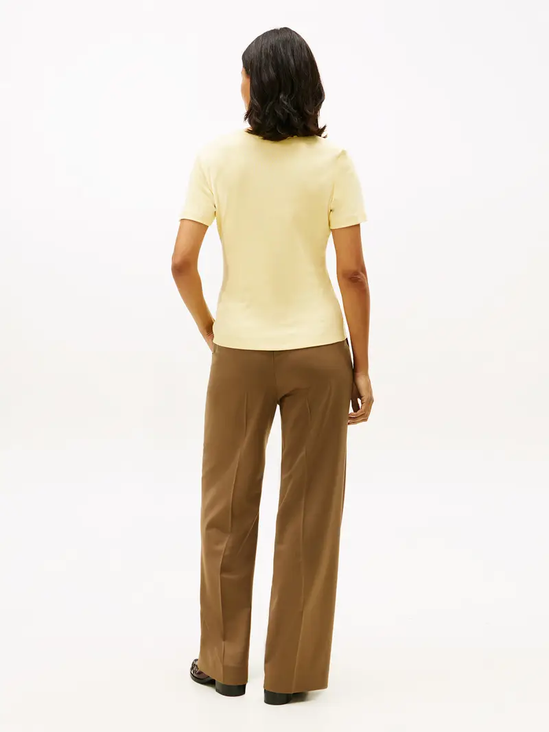 Maglietta 'Cody' giallo limone miniatura 3