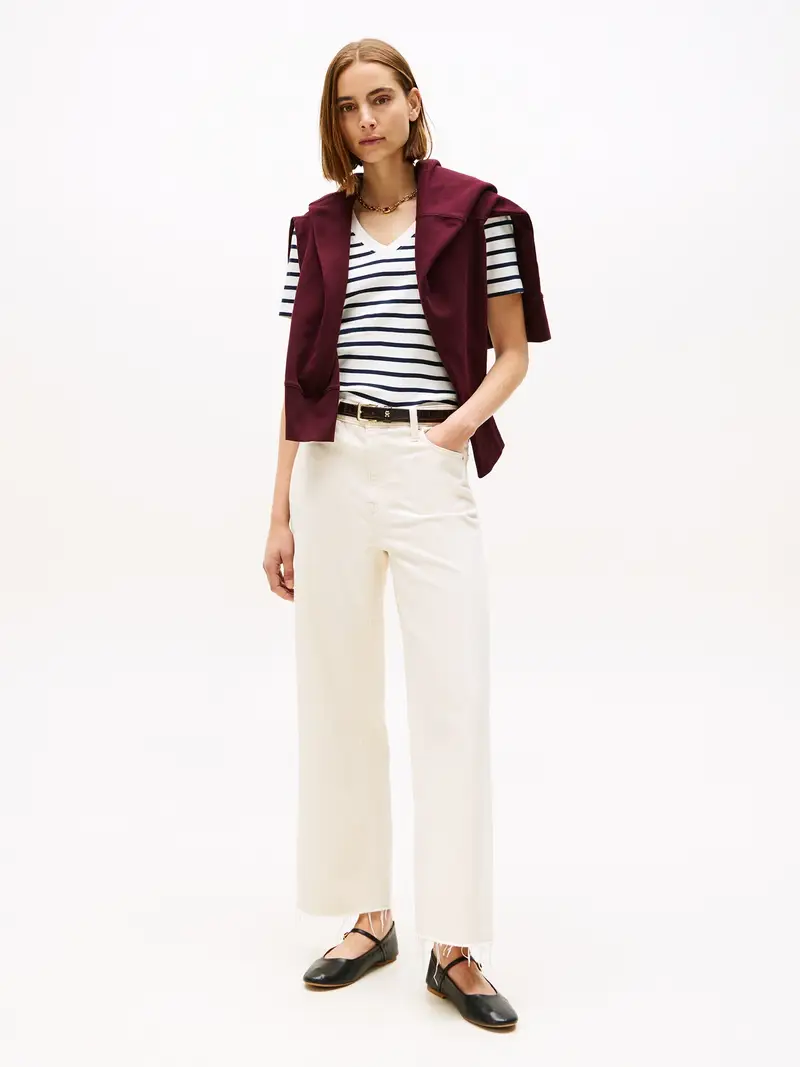 TOMMY HILFIGER Maglietta 'CODY' marino / bianco miniatura 3