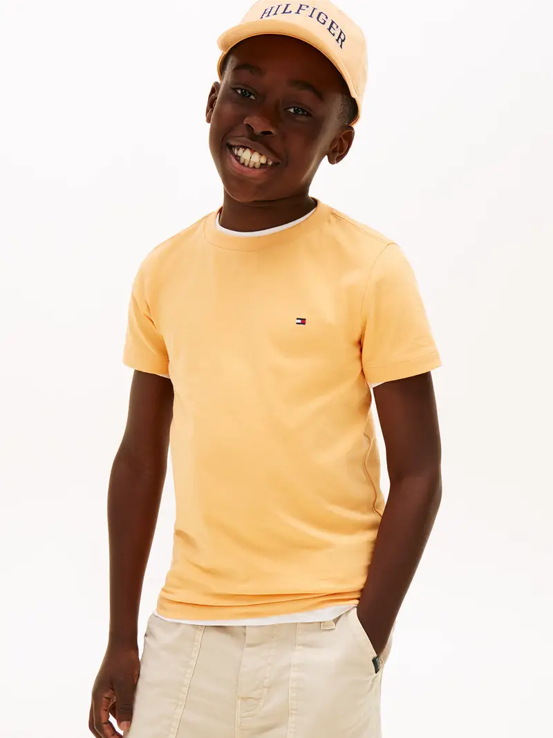 Maglietta ESSENTIAL arancione chiaro miniatura 2