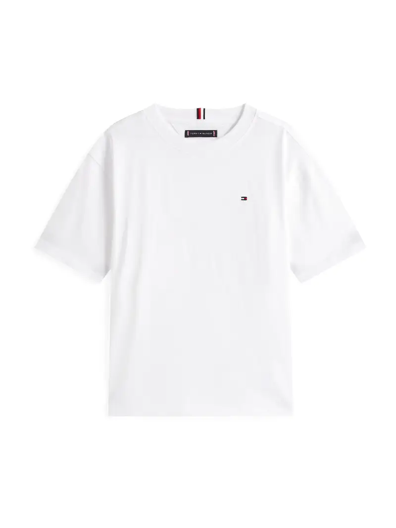 TOMMY HILFIGER Maglietta 'ESSENTIAL'  bianco
