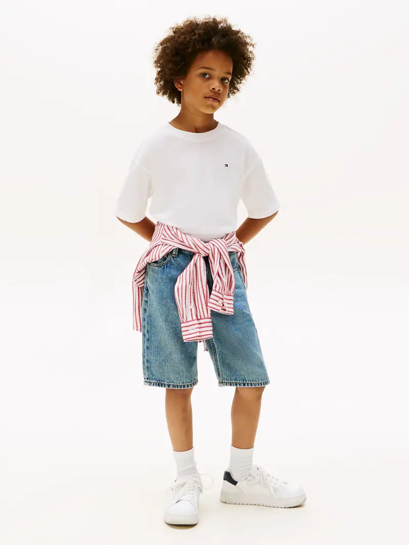 TOMMY HILFIGER Maglietta 'ESSENTIAL' bianco miniatura 3