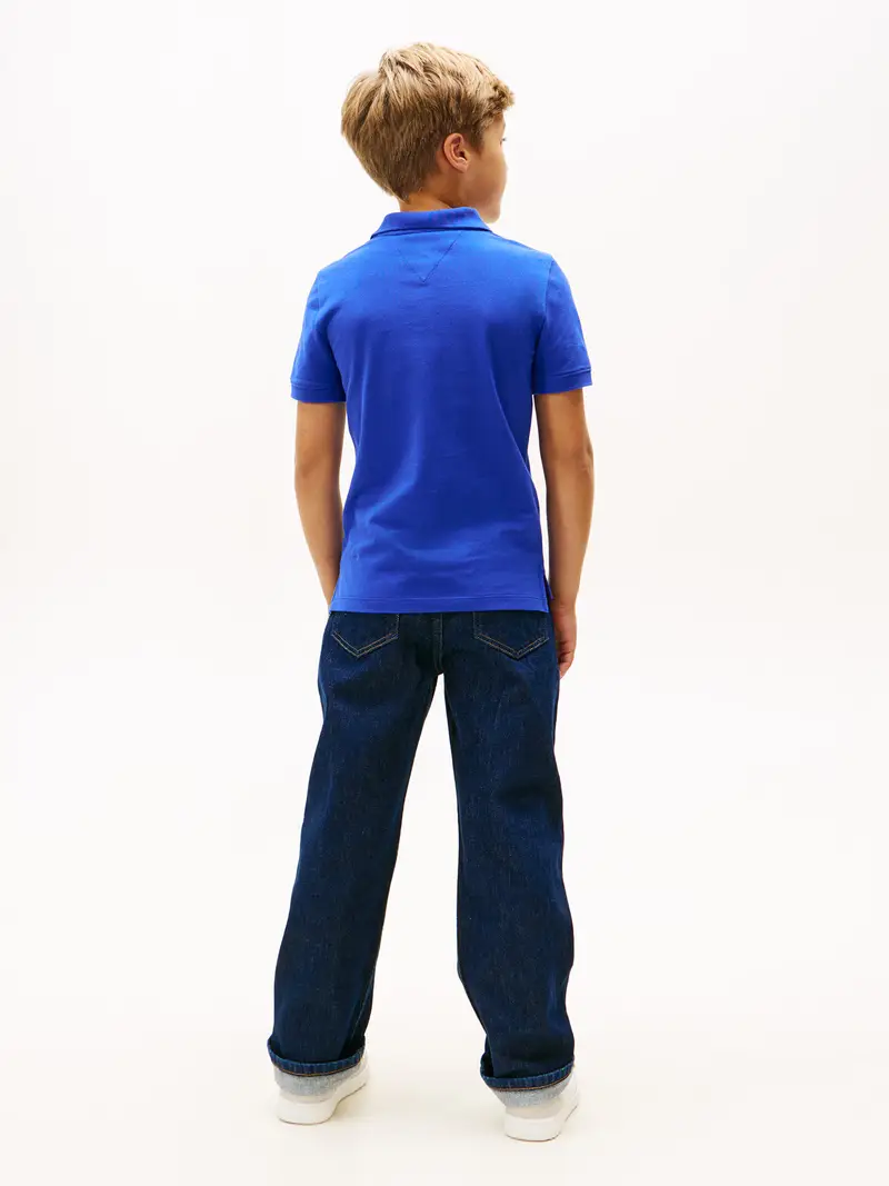 Maglietta 'Essential' blu miniatura 3