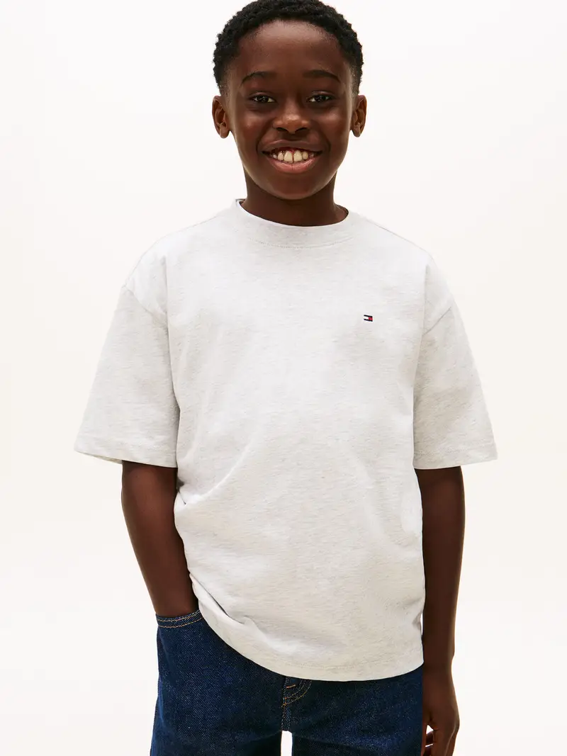 Maglietta 'ESSENTIAL' navy / grigio sfumato / rosso / bianco miniatura 2