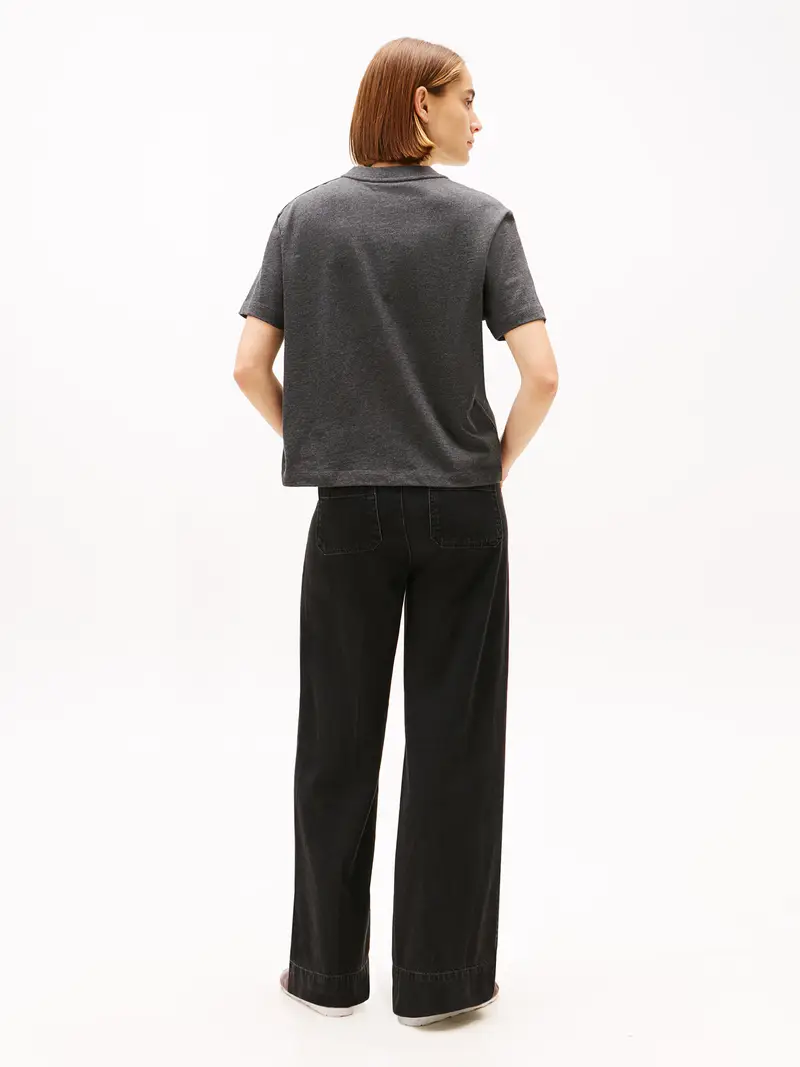 Maglietta grigio / bianco miniatura 3