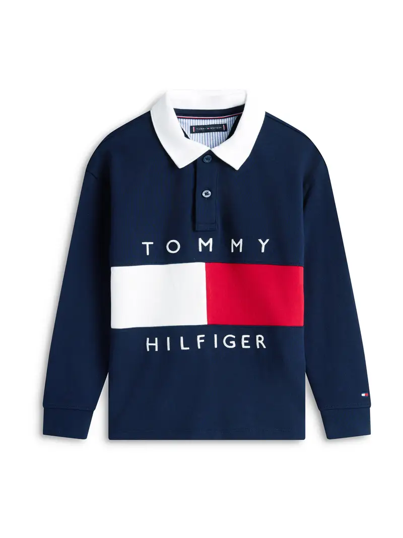 Maglietta 'HERITAGE' navy / rosso / bianco