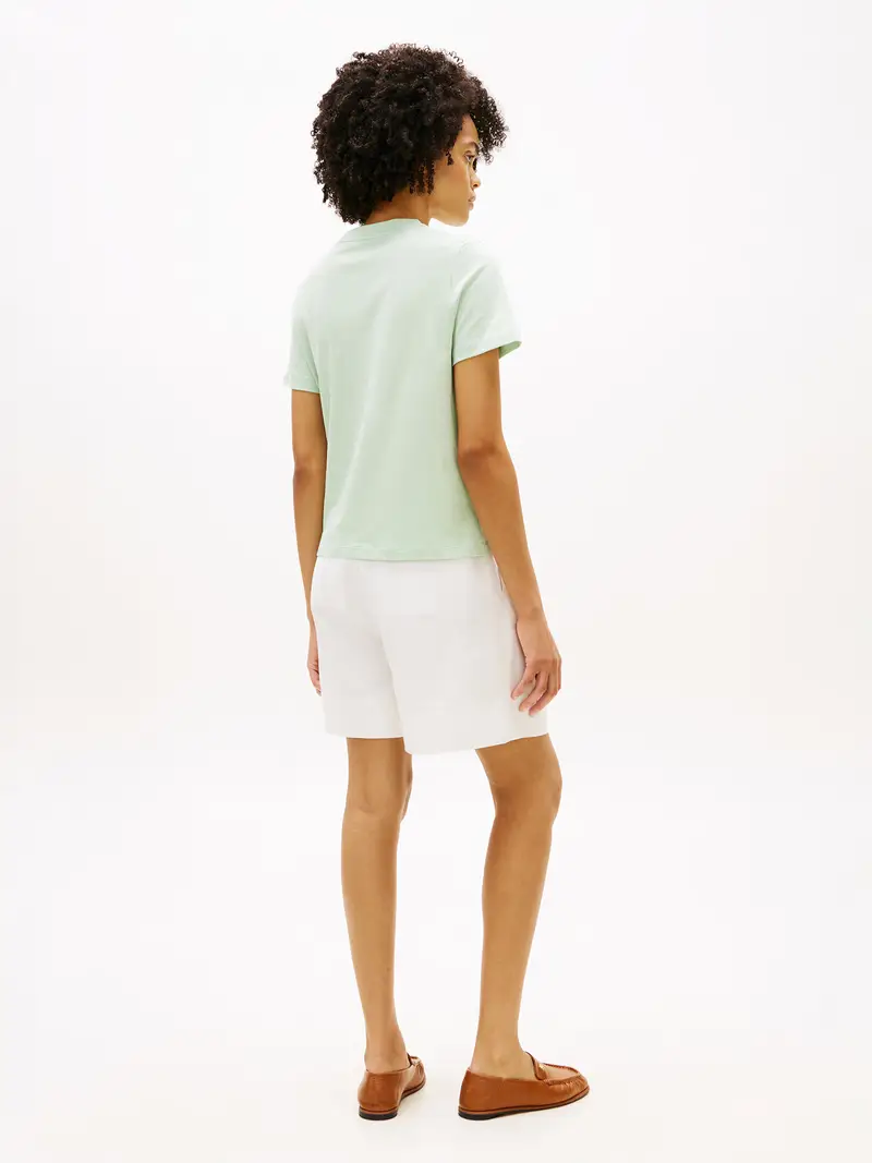 Maglietta menta / bianco miniatura 3