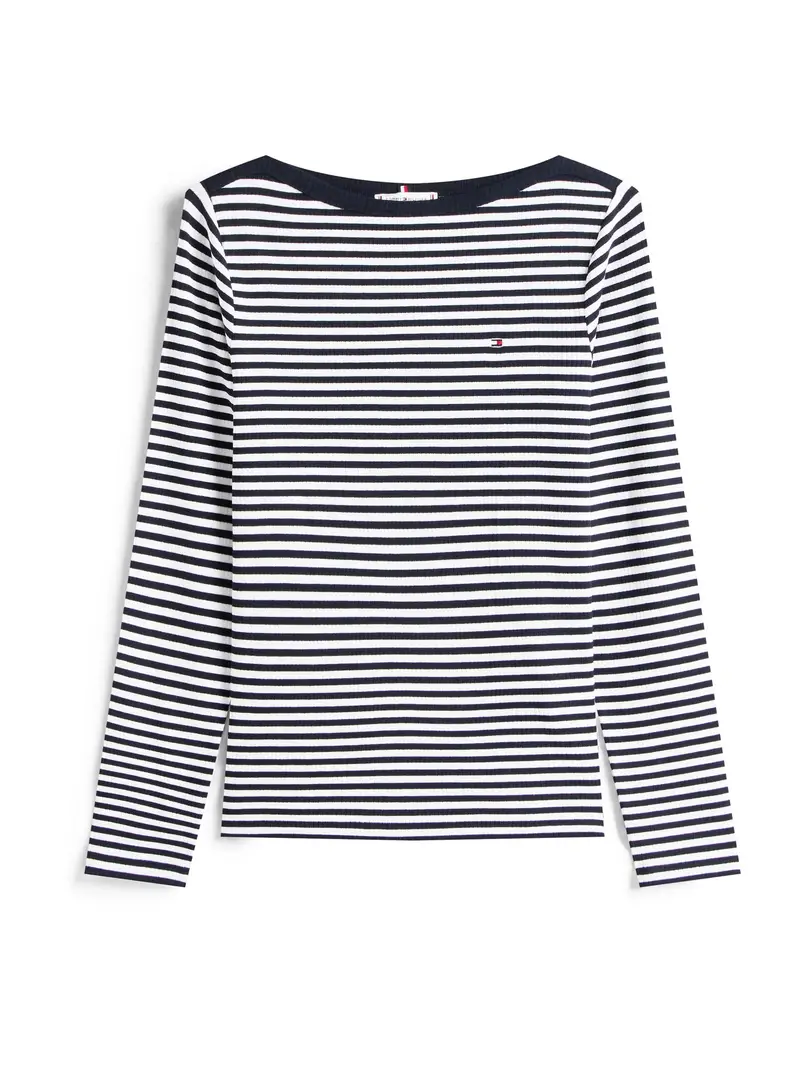 TOMMY HILFIGER Maglietta  navy / bianco