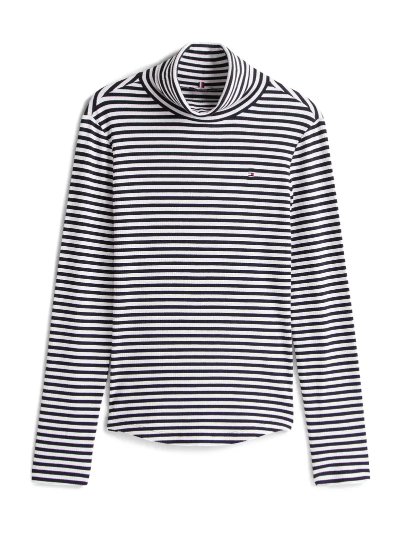 TOMMY HILFIGER Maglietta  navy / bianco