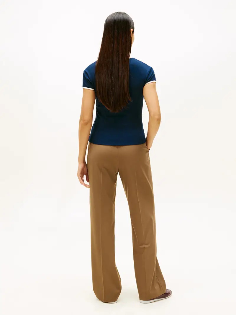 Maglietta navy / cipria / bianco miniatura 3