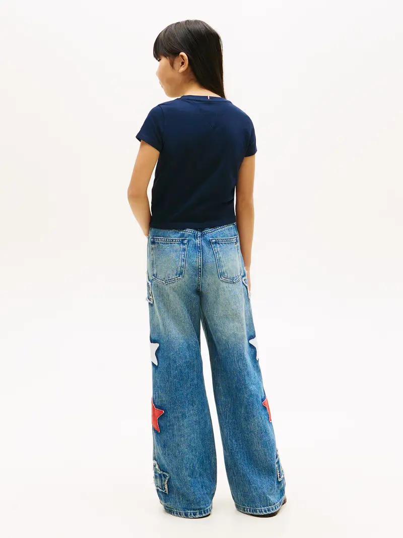 Maglietta navy / opale / rosso sangue / argento miniatura 3