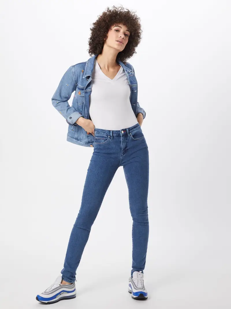 TOMMY HILFIGER Maglietta  navy / rosso / bianco miniatura 3