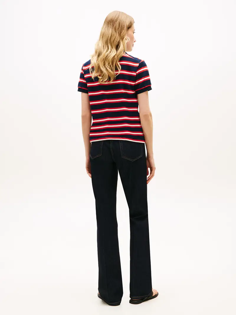 Maglietta navy / rosso / bianco miniatura 3