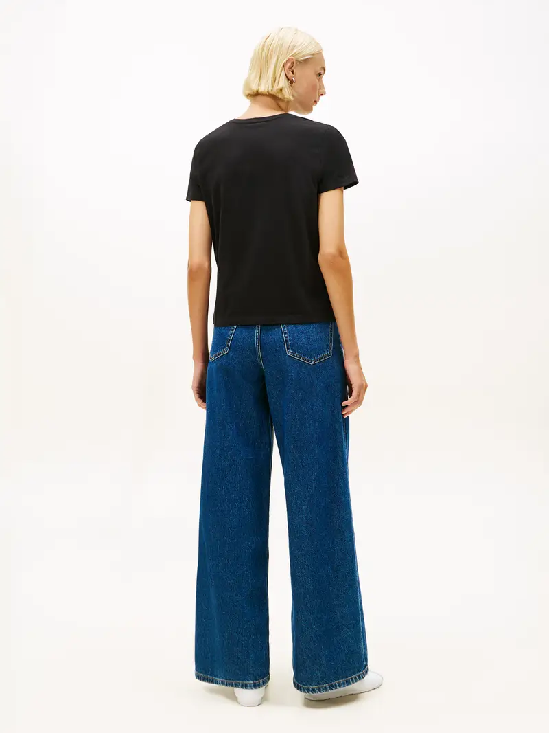 Maglietta navy / rosso / nero / bianco miniatura 3