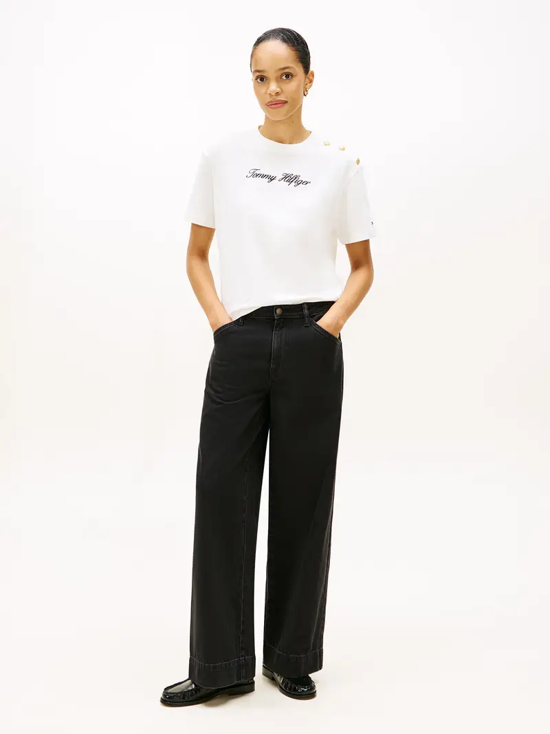 Maglietta nero / bianco miniatura 3