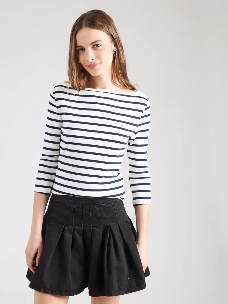 TOMMY HILFIGER Maglietta 'New Cody' navy / bianco miniatura 2