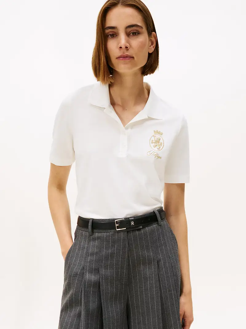 Maglietta oro / bianco miniatura 2