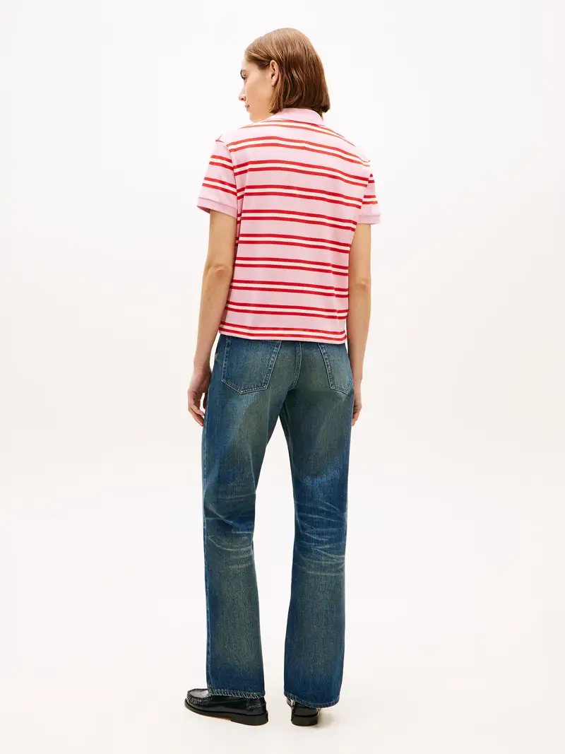 Maglietta rosa / rosso miniatura 3