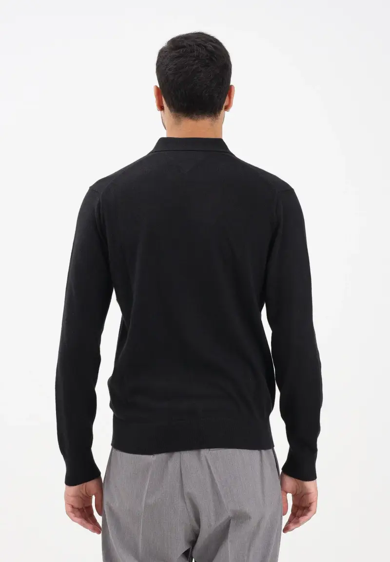 Tommy Hilfiger Polo Uomo Nero 3176643 miniatura 3