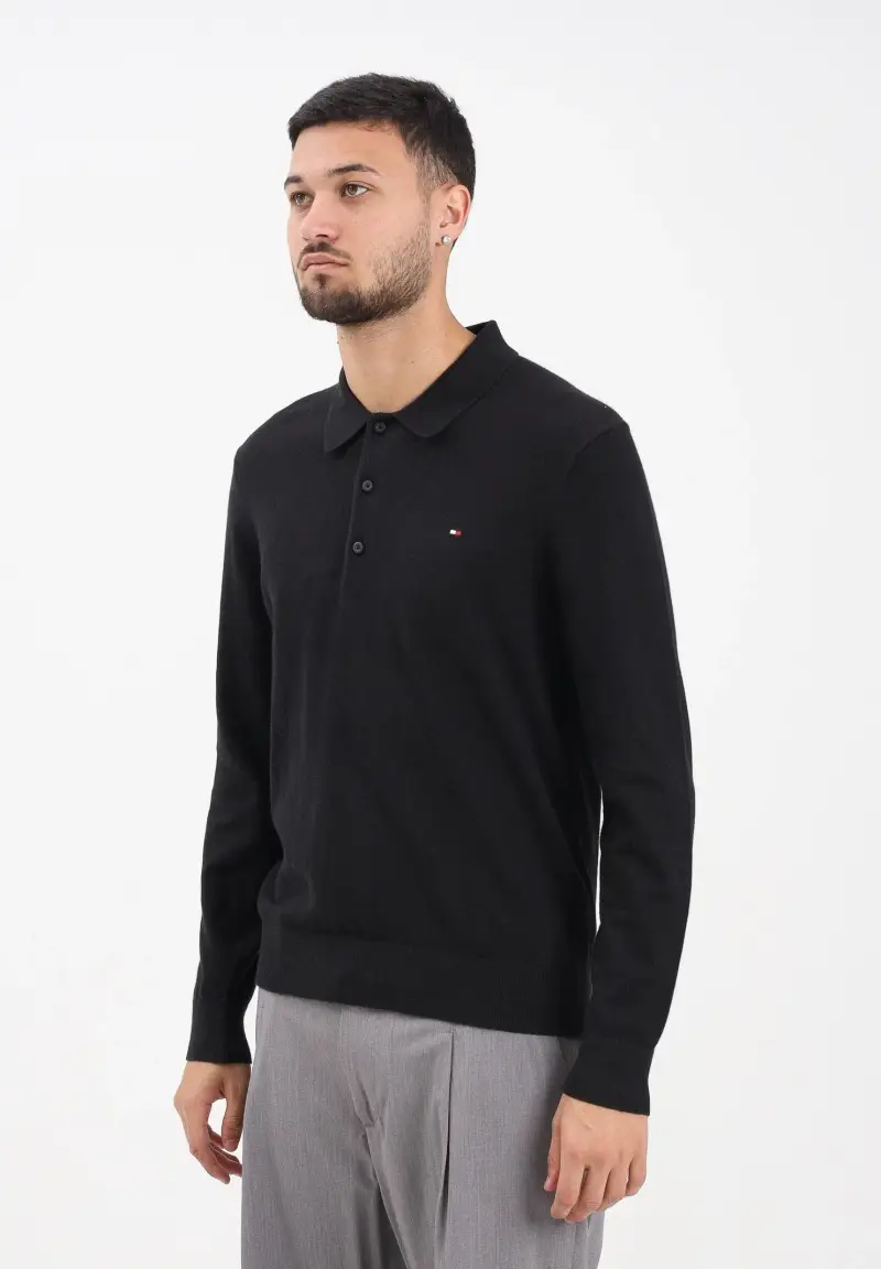 Tommy Hilfiger Polo Uomo Nero 3176643