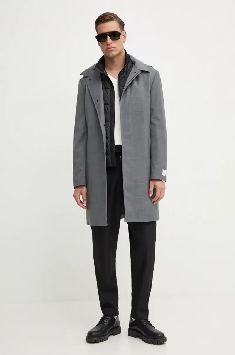 maglione con aggiunta di cachemire colore beige miniatura 2