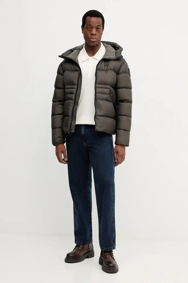 maglione con aggiunta di cachemire colore blu navy MW0MW36519 Beige miniatura 2