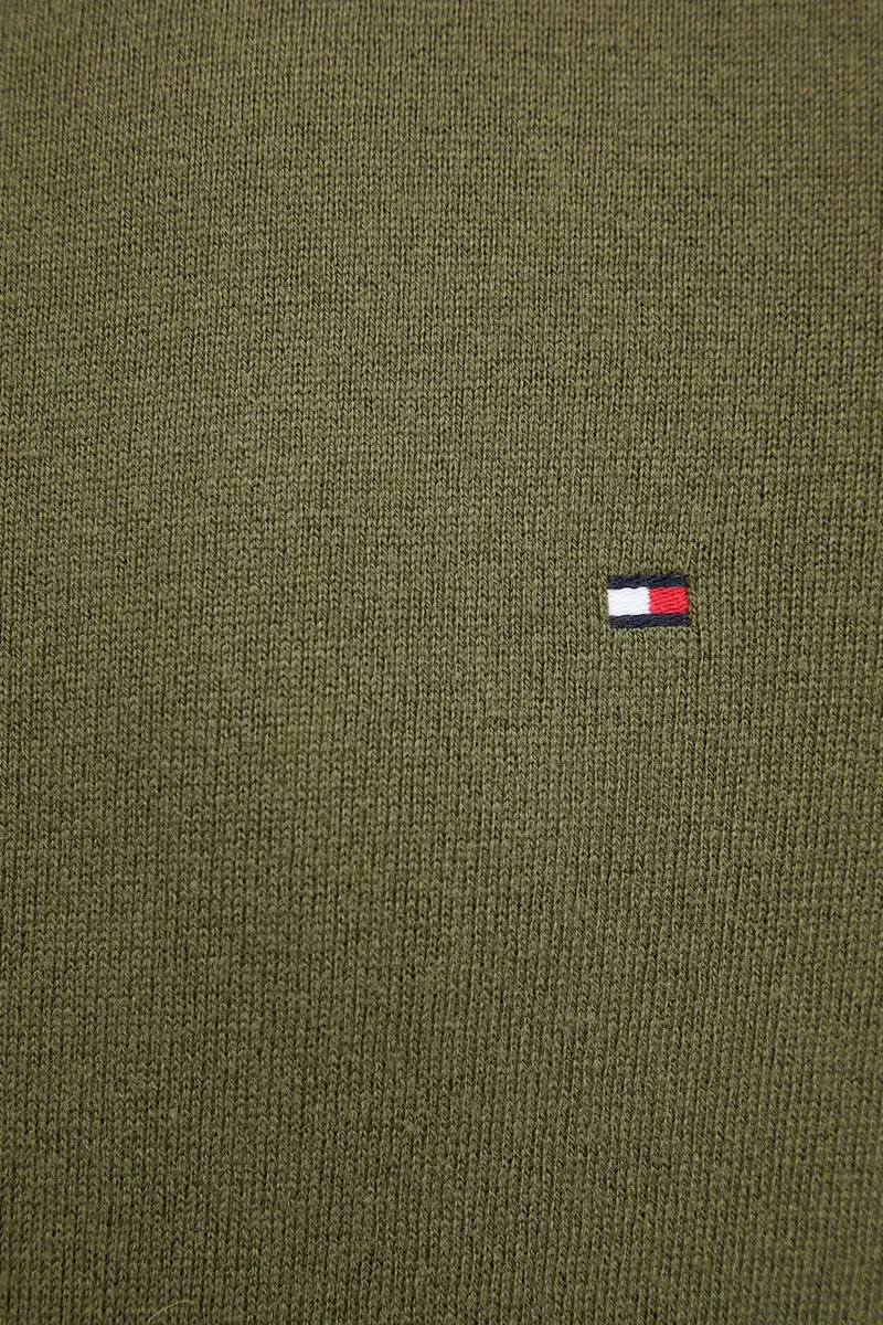maglione con aggiunta di cachemire colore granata MW0MW28046 Verde miniatura 5