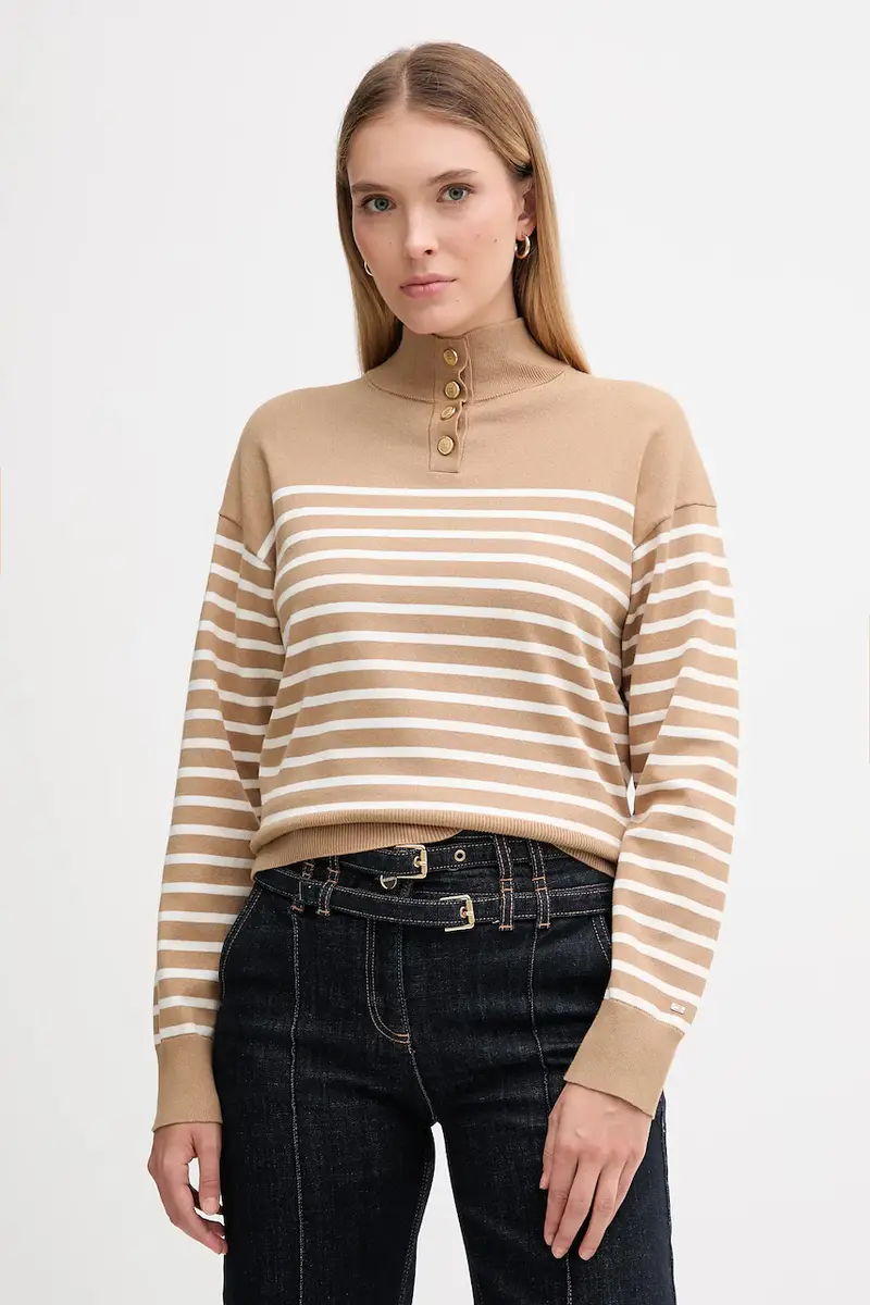 maglione donna colore beige WW0WW47467