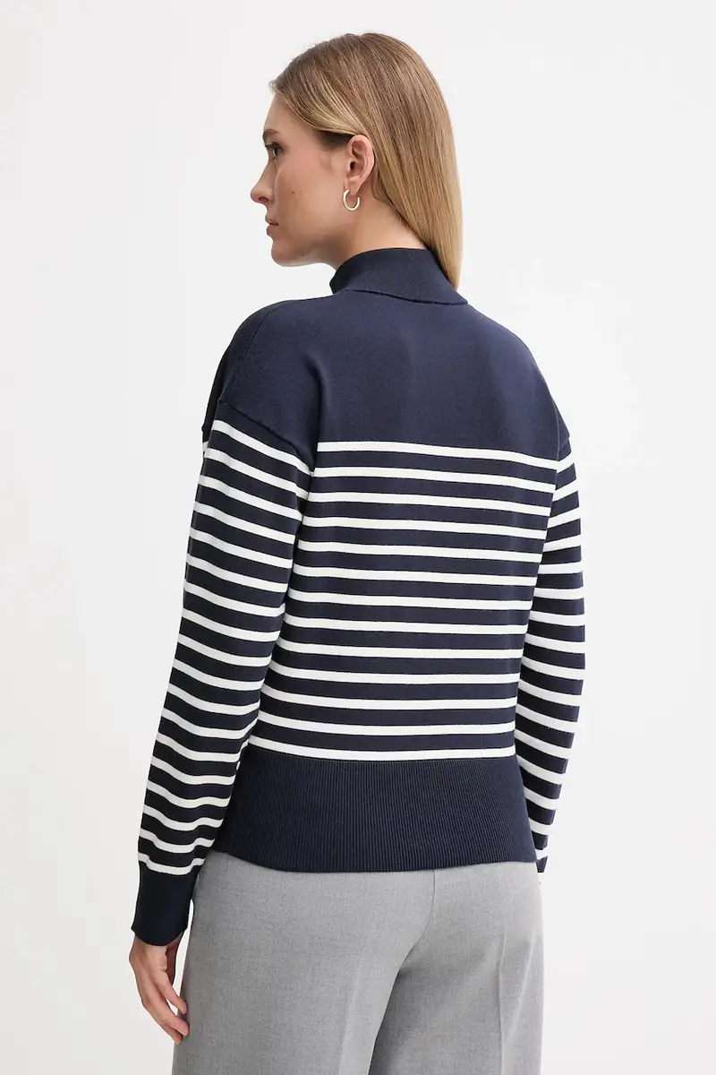 maglione donna colore blu navy WW0WW47467 miniatura 3