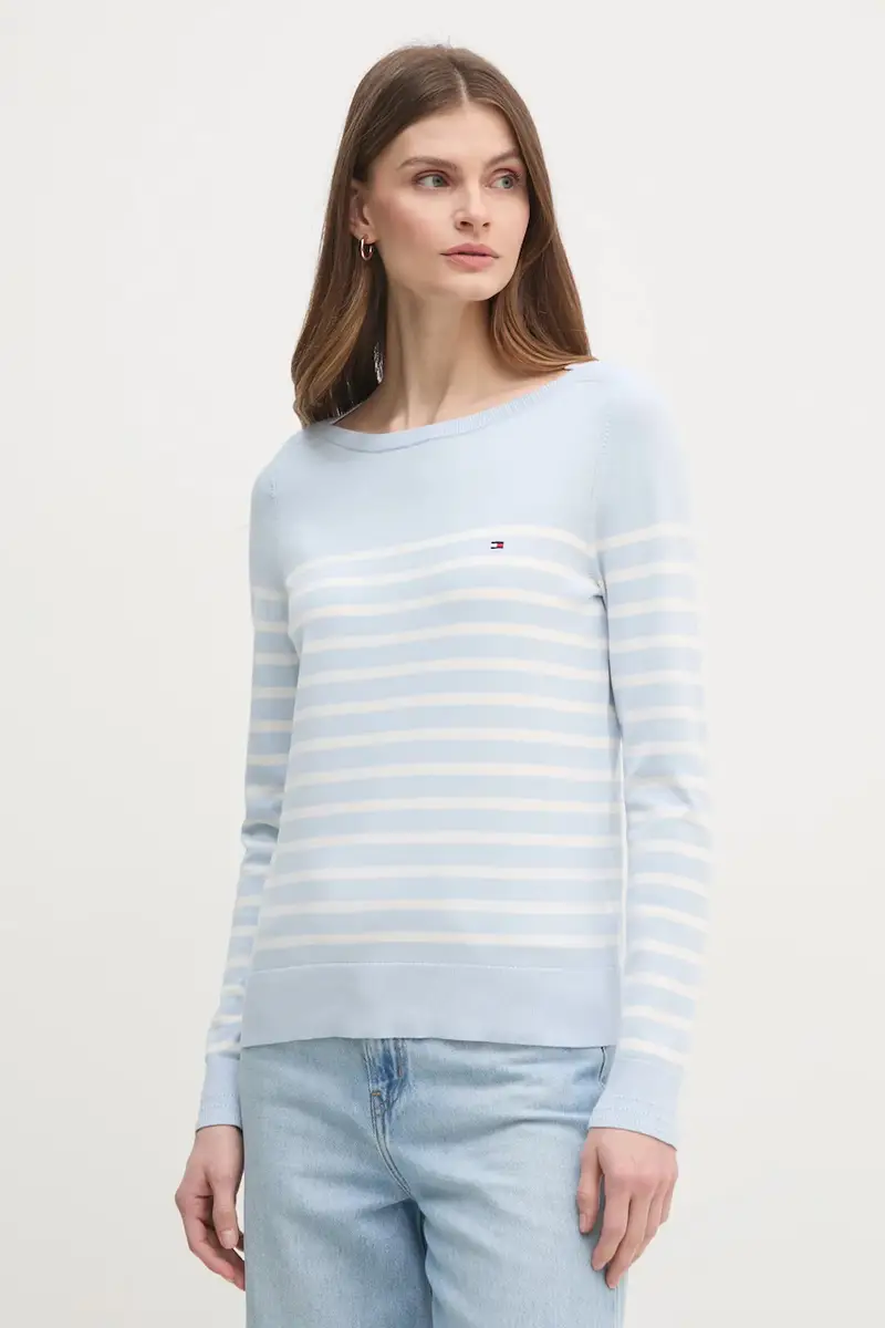 maglione donna colore blu WW0WW40099