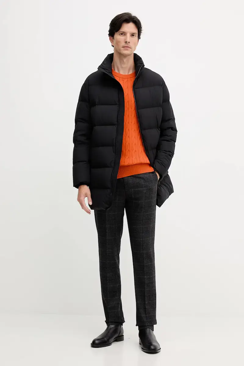 maglione in cotone colore bianco MW0MW33132 Arancione miniatura 2