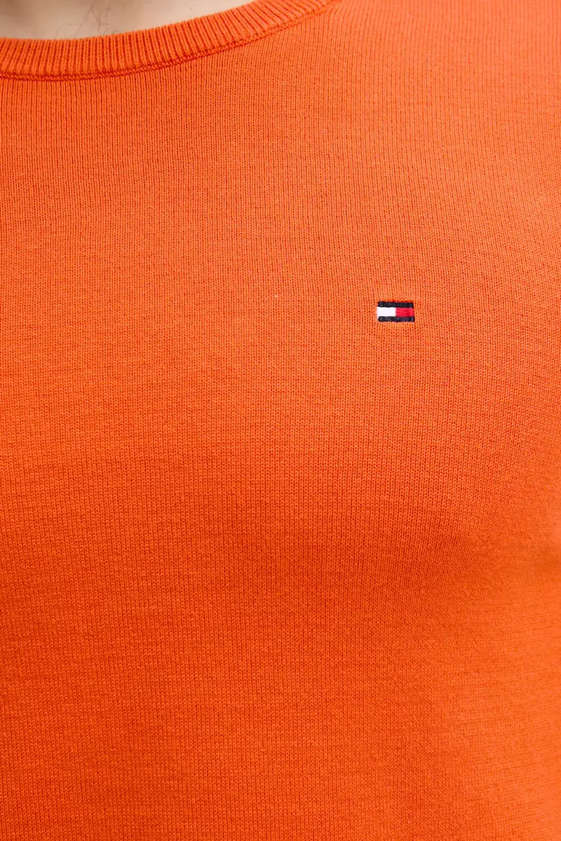 maglione in cotone uomo colore arancione MW0MW39999 miniatura 5