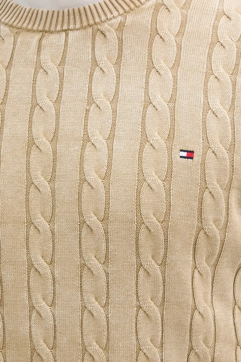 maglione in cotone uomo colore verde MW0MW39524 miniatura 5