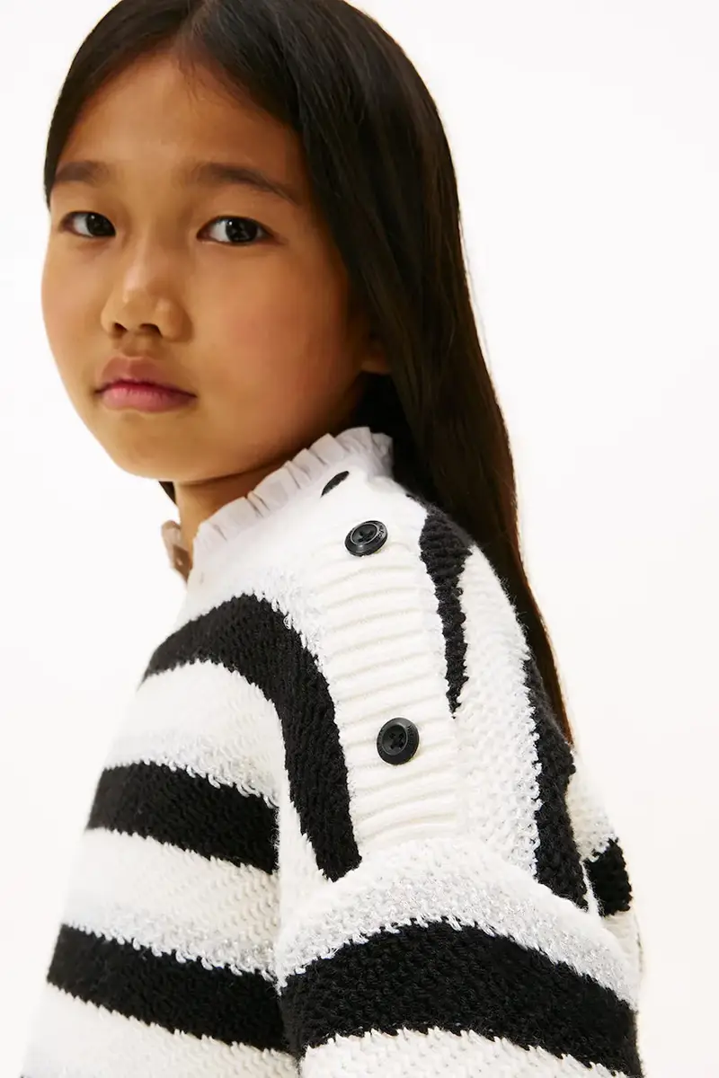 maglione per bambini colore bianco KG0KG08843 miniatura 3