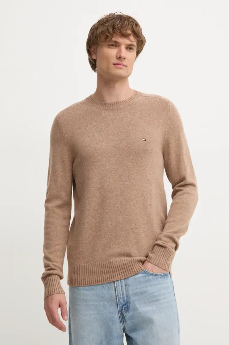 maglione uomo colore beige MW0MW36535