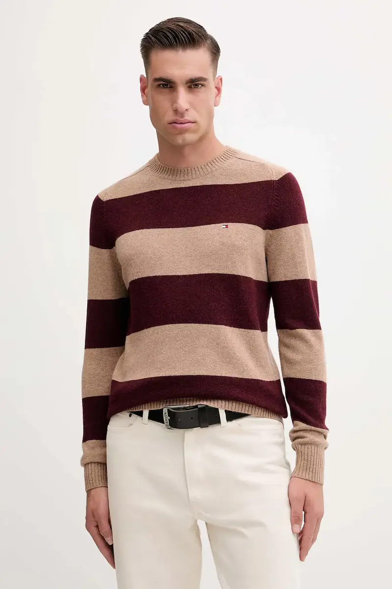 maglione uomo colore marrone MW0MW36535