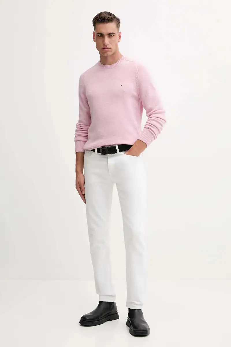 maglione uomo colore rosa MW0MW36535 miniatura 2