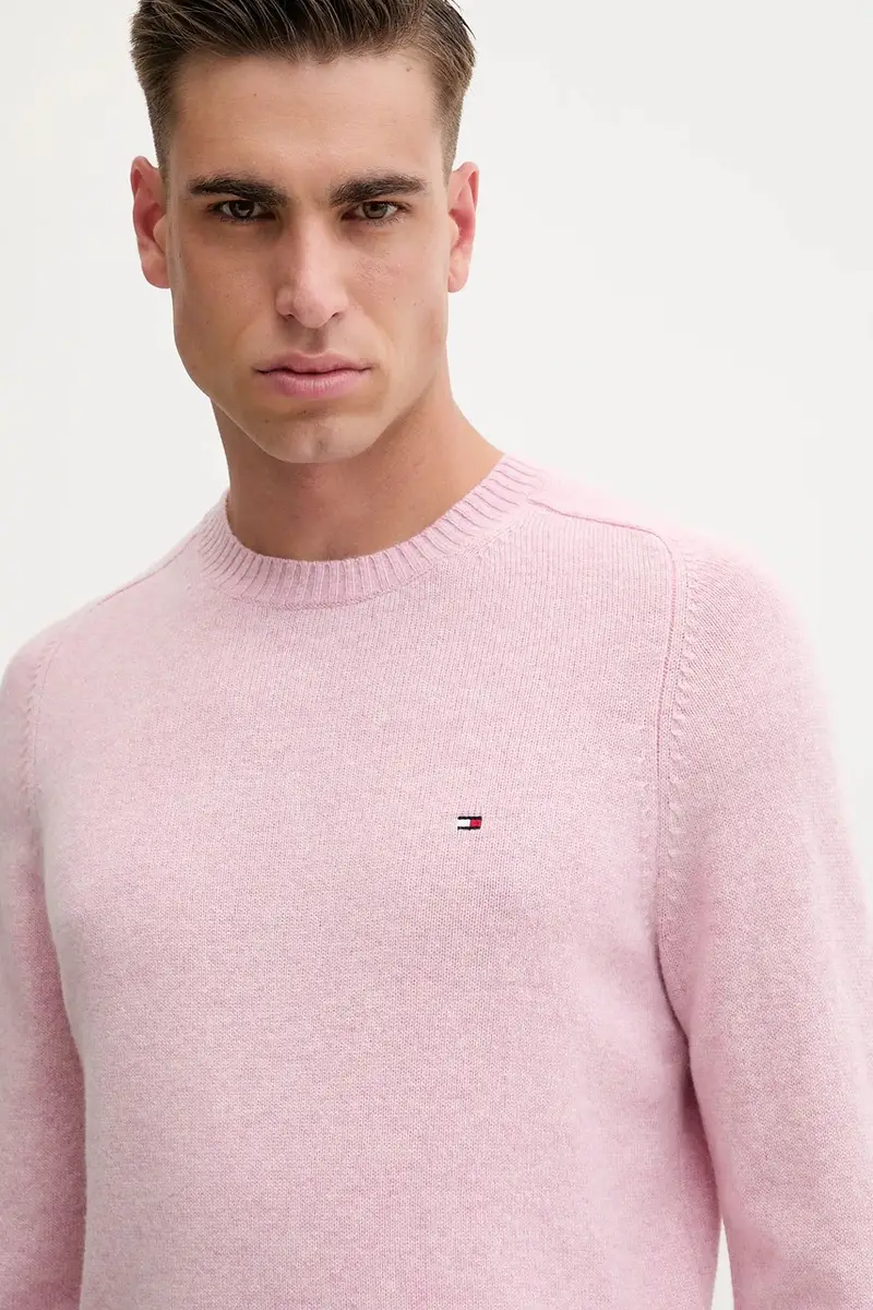 maglione uomo colore rosa MW0MW36535 miniatura 4