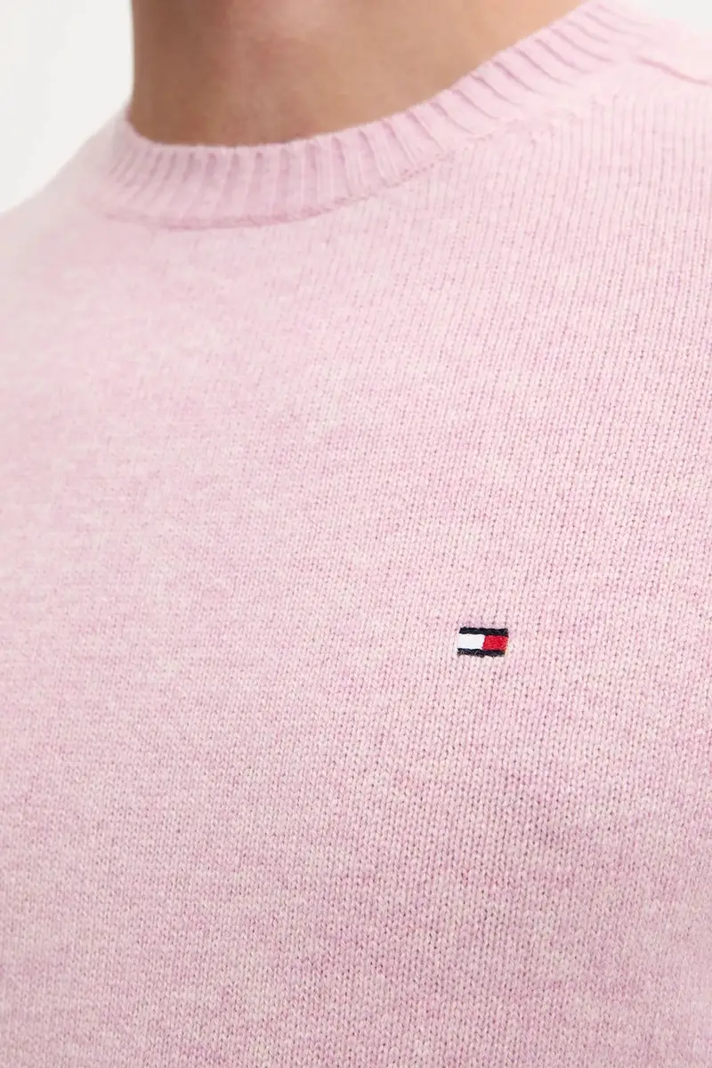 maglione uomo colore rosa MW0MW36535 miniatura 5