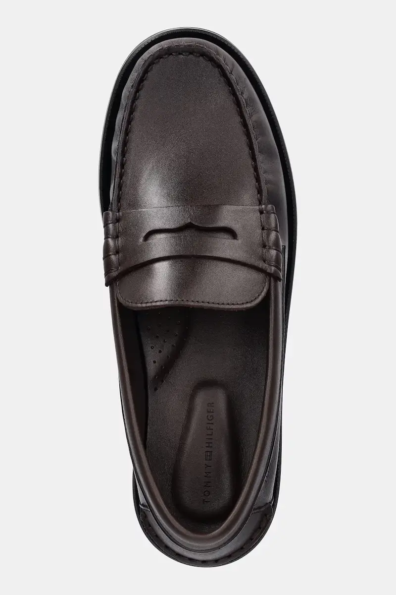 Tommy Hilfiger Mocassini Uomo Marrone 2983042 miniatura 4